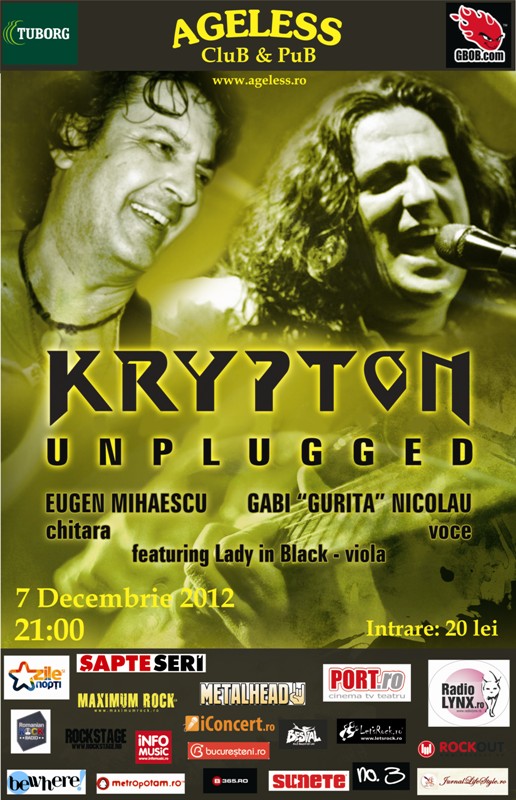 Krypton Unplugged in Ageless Club